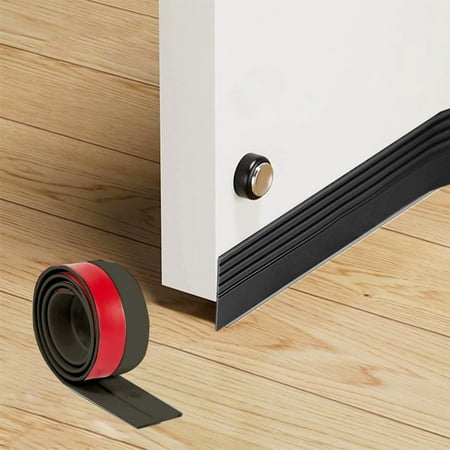 

Ckraxd High-Density Door Seals Insulating Tape Rolls for Door Frames Self-Adhesive Sealing Weather Strips Energy-Saving and Privacy Protection Easy to Install and Cut