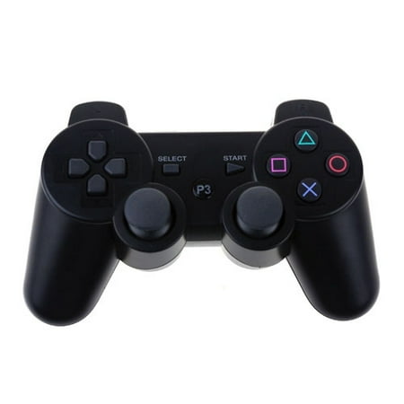 ABLEGRID Wireless Bluetooth Game Controller for Sony PS3 Black