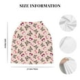 thumbnail image 6 of Haiem Beautiful Butterflies and Hearts Baby Nursing Cover & Nursing Poncho - Multi Use Cover for Baby Car Seat Canopy, Stroller Cover, 360°Full Privacy Breastfeeding Coverage, 6 of 9