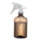 thumbnail image 1 of Botella pulverizadora de mano, pulverizador de niebla fina para plantas, regadera a presión manual de 500 ml, boquilla ajustable, para soluciones de limpieza de plantas de jardín., 1 of 8