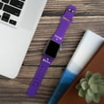 thumbnail image 3 of Purple Minnesota Vikings Silicone Apple Watch Band, 3 of 3