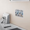 thumbnail image 5 of Yayeee Toggle Light Switch Wall Plate 3-Gang 6.37"x4.48" Decorative Outlet Cover, Winter Village, 5 of 7