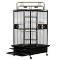 thumbnail image 2 of CC3232 Black Large Corner Bird Cage, by A&E Cage Compamy, 2 of 5