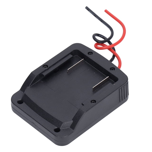 Adaptador de batería de litio con base de carga ABS para baterías Metabo de 18 V y bicicletas eléctricas.
