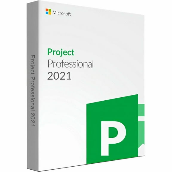 Microsoft Project 2021 Professional, Box Pack, 1 PC, Medialess