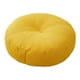 thumbnail image 3 of Cojín de suelo redondo, cómodo y decorativo, para tatami Amarillo, 3 of 9