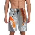 thumbnail image 1 of Fotbe Koi Fish Water Pantalones Cortos de Pijama para Hombre, Ropa de Dormir, Pantalones de Pijama Cortos para Hombre-X-Large, 1 of 6