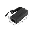 thumbnail image 2 of Dsseng 12v 3a Power Adapter Power Supply for LED Light Bar Power Monitoring Monitor (Black), 2 of 8