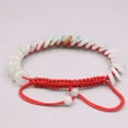 thumbnail image 4 of K-KED Real 100% Natural Jade Jadeite Men Women Lucky Smooth Peace Beads Rope Bracelet, 4 of 4