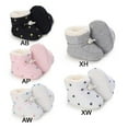 thumbnail image 3 of URMAGIC Newborn Baby Boys Girls Cotton Winter Warm Snow Boots Soft Sole Prewalker Non-Skid Boots For Infant Toddler 0-6 Months, 3 of 10