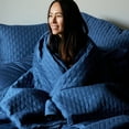 thumbnail image 5 of BedVoyage Luxury 100% viscose from Bamboo Quilted Coverlet, 5 of 10
