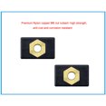 thumbnail image 2 of Soidarity Tuerca de tornillo para Kayak de latón, 2 piezas, portátil, desmontable, reutilizable, M6, reemplazo anticorrosivo, Base de caña de pescar, Pescar Soidarity  OD028993-01, 2 of 6