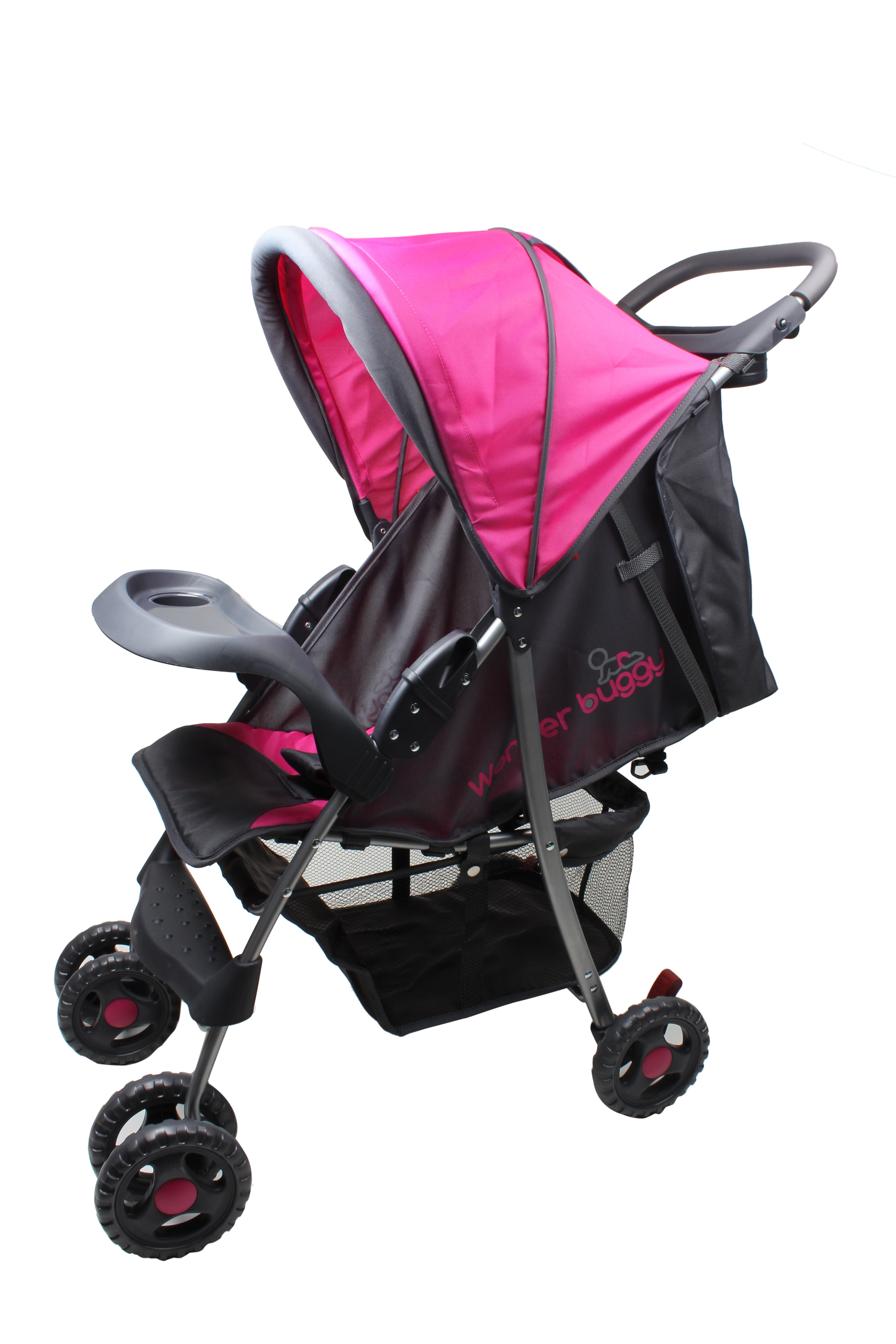 pink stroller buggy