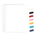 thumbnail image 1 of Cartulina Goefun, 65 libras, 180 g/m², 8,5 x 11 cm, 50 hojas, color blanco, 1 of 7