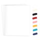 thumbnail image 1 of Cartulina Goefun, 65 libras, 180 g/m², 8,5 x 11 cm, 50 hojas, color blanco, 1 of 7