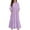 AA01-Light Purple, variant on Inglocry Girls Maxi Dress Crew Neck A-line Loose Flowy Tiered Holiday Casual Dresses with Pockets for 5-14 Years Light Purple 9-10Year