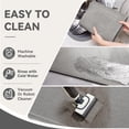 thumbnail image 4 of Kitchen Rugs and Mats Non Slip Washable, 17"x30" Gray Absorbent Runner Rugs for Kitchen, Front of Sink, Kitchen Mats for Floor，Easy to Clean and Maintain Kitchen Floor mat, 4 of 8
