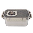 thumbnail image 2 of Conteneur de Stockage Alimentaire en Acier Inoxydable 304 avec Couvercle, Boîte Bento Étanche, Boîte à Lunch Réutilisable Multi-Usage pour Conservation de la Fraîcheur, 2 of 8