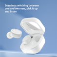 thumbnail image 4 of Earphone wireless, maho Wireless Earbuds Mini Ear Buds Bluetooth Headphones 5.3 Light-Weight Earphones With Microphone, White, Up To 60% Off, 4 of 7