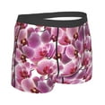 thumbnail image 4 of Uemuo Orchids Flowers Pattern Men's Boxer Briefs,Trunk Anti-Chafing,Comfortable, Durable, and Stylish Underwear-Large, 4 of 9