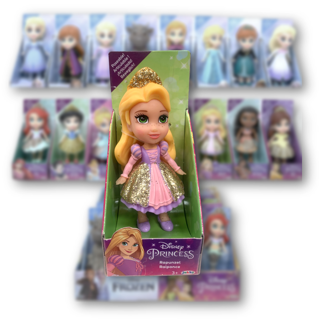 Disney Princess Toddlers Collectable Mini Dolls 