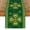 Green 3, variant on Sm:)e Green Stripes Shamrocks St.Patrick's Day Table Runner 13x72 Inch