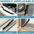 thumbnail image 3 of 6 PCS Gap Cleaning Brush,Crevice Cleaning Brush Tool Multifunctional Brushes, Household Cleaning Tool Small Cleaning Brush for Shutter Door Window Track Kitchen Bathroom(Balck+White), 3 of 7