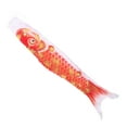 thumbnail image 4 of SHISUYAN Bannière de Jardin Festive Carpe Manche à Vent Drapeau Polyester Rouge 1Pcs 19.7x4.3x0.2in, 4 of 8
