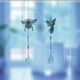 thumbnail image 3 of Paquete de 2 adornos de cristal para ventana con pintura de diamantes, colgante de carillón de viento para el hogar y el jardín, 3 of 5
