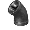 thumbnail image 3 of Ironwerks Designs 3/4" Elbow, 45 Degree Black Pipe Fittings - Decorative Pipe Dcor, Metal Pipe Furniture [100-Pack], 3 of 6