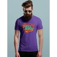 thumbnail image 2 of Feel More Flames Design T-Shirt Men -Image by Shutterstock, Male Small, 2 of 4