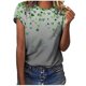 thumbnail image 5 of Camisetas Casuales de Manga Corta con Cuello de Tripulación Impresa de San Valentín Tee Gráfica Ligera Top 95% Poliéster 5% Elastano para el Uso Diario, Camiseta de Moda Cómoda, 5 of 9