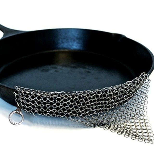 The Ringer The Original Stainless Steel Cast Iron Cleaner, Patented XL