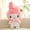 melody, variant on 25/55cm Kuromi My Melody Cute Series Kawaii Plush Animal Doll Cartoon Cute Plush Pillow Toy Birthday Gift Pillow