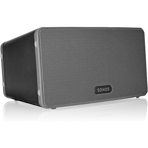 Pre-Owned Sonos Play:3 - Mid-Sized Wireless Smart Home Speaker for Streaming Music, Amazon Certified and Works with Alexa. (Black)