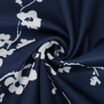 thumbnail image 6 of Sakmal Women Dresses Clearance Navy Short Shift Dresses Sleeveless Cutout Slim Floral Women'S Skirts, 6 of 6