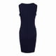thumbnail image 3 of Vestido ajustado sin mangas Hugo de verano para mujer Azul L, 3 of 10