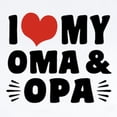 thumbnail image 2 of CafePress - I Love My Oma And Opa Infant Bodysuit - Baby Light Bodysuit, Size Newborn - 24 Months, 2 of 4