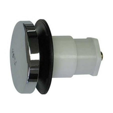 tub stopper foot actuated