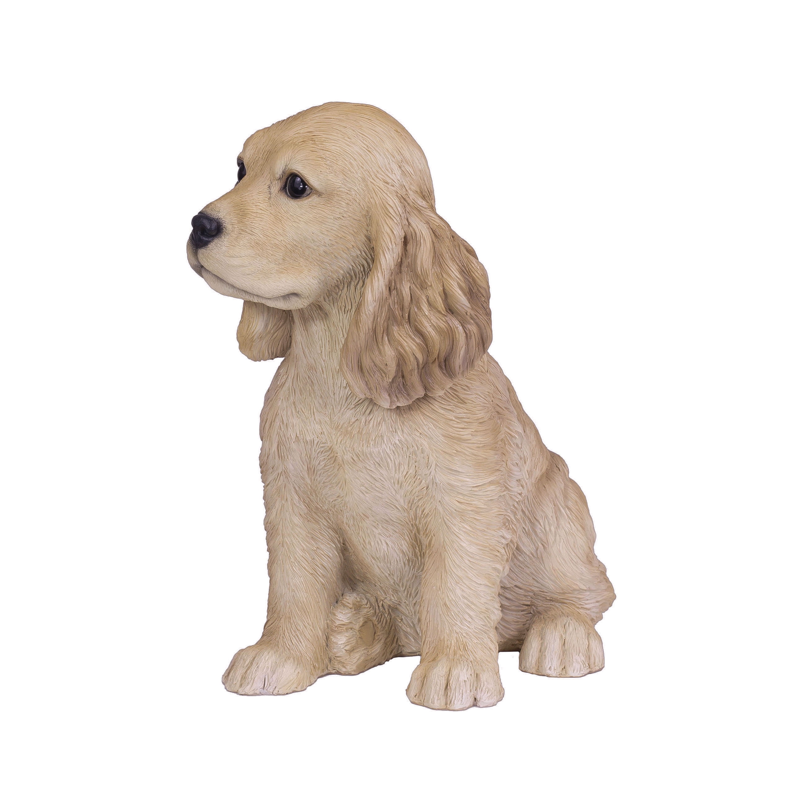 SOREAL Brown Golden Cockapoo | Handpainted Decorative Puppy Statue for Home & Garden Decor | Premium Polyresin Dog Statue | Gift for Dog Lovers | Weather-Resistant Indoor/Outdoor Decor