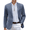 Dusty Blue, variant on COOFANDY Mens Casual Blazer Slim Fit Suit Jacket Grey One Button Sport Coats & Blazers