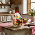 thumbnail image 2 of Crystal Glass Chicken-Shaped Candy Dish,Vintage Style Candy Bowl with Lid,Tabletop Dessert Plate Snack Bowl (C-Style), 2 of 9
