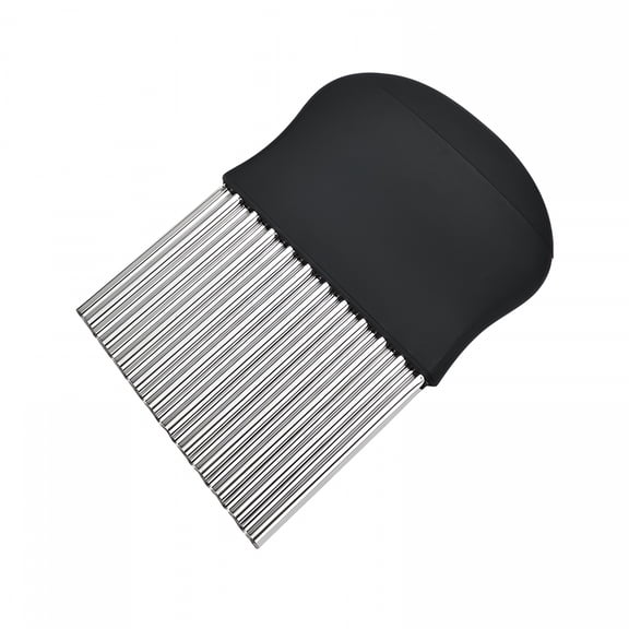 ACDANC Crinkle Cutter,French Fry Potato Slicer Cutter,Stainless Steel Waffle Fry Cutter,Wavy Chopper for Veggies Fruit Vegetable Potato Carrots Butter Wavy Crinkle Chopper Cutter