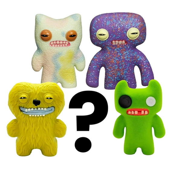 Fuggler 2.5 Inch Figure 5-Pack | Light Multi, Purple, Dark Green, Green