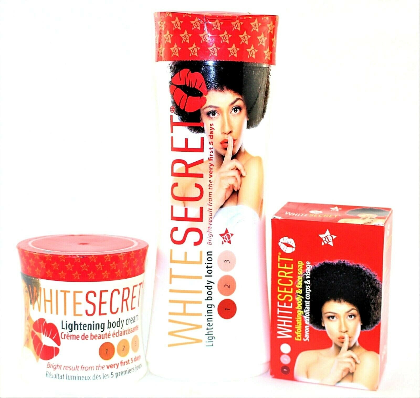 White 2024 secret lotion