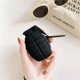 thumbnail image 4 of Funda linda para Airpod 1/2, diseño divertido y divertido para AirPods 1/2, fundas de silicona 3D para niñas, niños, hombres, funda para Air Pods 1/2 (negro Shoulei), 4 of 5