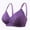 Purple, variant on Penkiiy Women Bras Woman's Embroidered Glossy Comfortable Breathable Bra Underwear No Rims Beige Bras