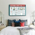 thumbnail image 7 of Asthma Attack Poster First Aid Health Posters (2) Canvas Painting Posters And Prints Wall Art for Living Room Bedroom Decor, 7 of 7