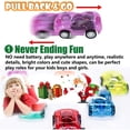 thumbnail image 2 of AAOMASSR Paquete de 36 juguetes de autos de juguete para fiestas, autos de carreras extraíbles, regalos de fiesta para niños, mini autos de juguete, juego de vehículos de plástico para niños (color, 2 of 5
