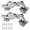 Handle Pulls, variant on 2 Pack 165 Degree Half Overlay Cabinet Hinges, Soft Close Concealed Adjustable Hydraulic for Pie Corner, Face Frame Clip On Nickel Steel
